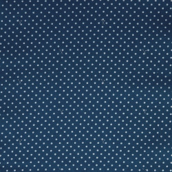 Printed Cotton PISELLI Indigo / White